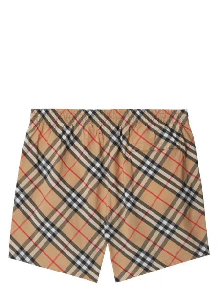 Pledinės raštuotos maudymosi kelnaitės Burberry