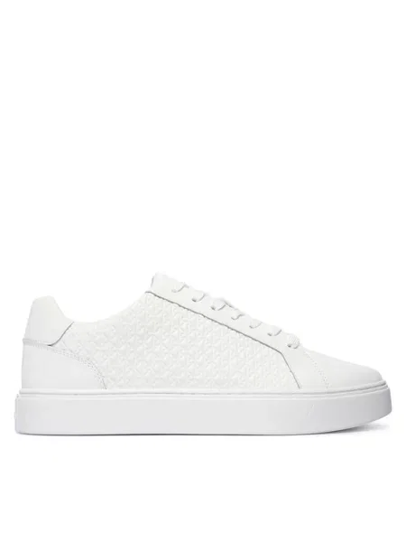 Αθλητικά Calvin Klein Jeans Classic Cupsole Laceup Aop λευκό