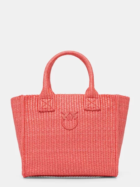 PINKO Torebki Kobieta ONE SIZE Beach Mini Shopping Bag różowy