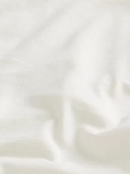 Tricou Woolrich cu decolteu în V alb