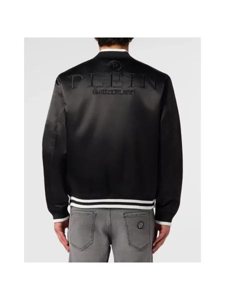 Kurtka bomber Philipp Plein czarny