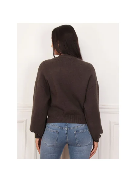 Pulover La Modeuse maro