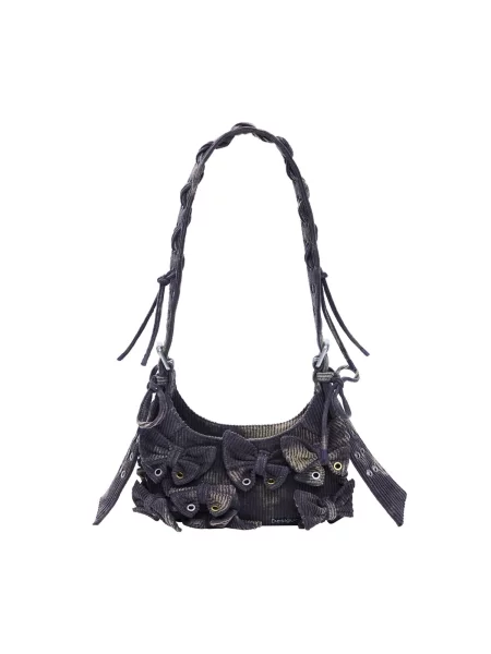 Crossbody torbica Desigual siva