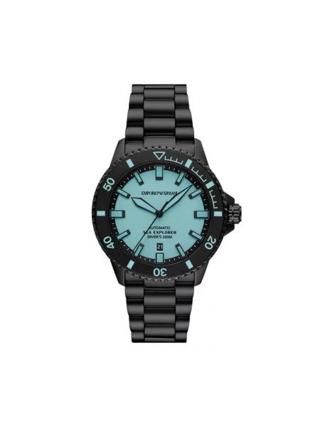 Emporio Armani zegarek SEA EXPLORER czarny