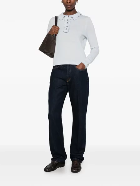 Tricou polo Allude albastru