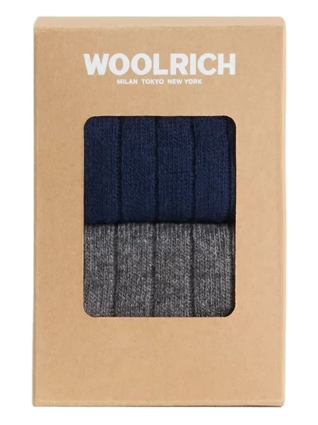 Șosete Woolrich de lână gri