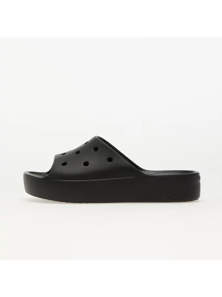 Шльопанці Crocs на класичній платформі чорні
