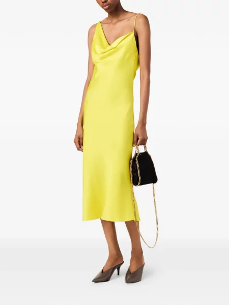 Rochie Stella Mccartney cu spatele deschis galben