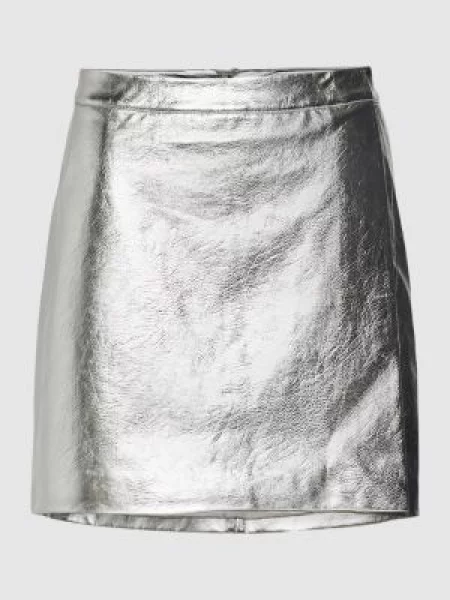 Spódnica mini z efektem metalicznym — NovaLanaLove x P&C*