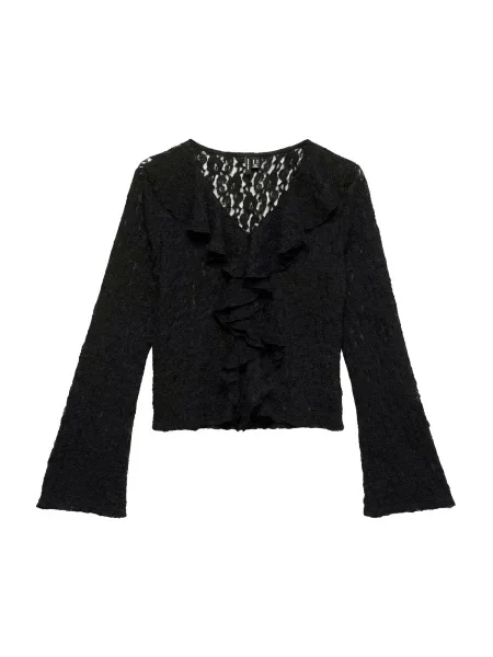 VERO MODA Tricou VMFLORA' negru