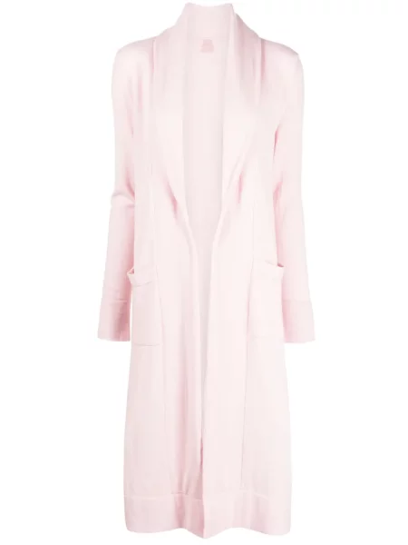 Palton Teddy Cashmere din cașmir roz