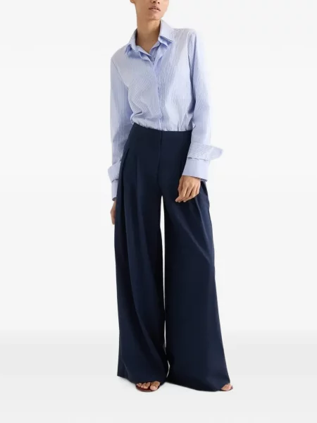 Pantaloni palazzo Twp albastru