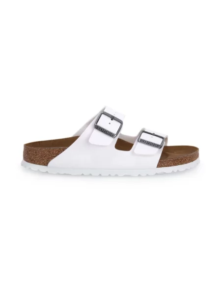 Klapki BIRKENSTOCK Arizona BF Narrow white białe