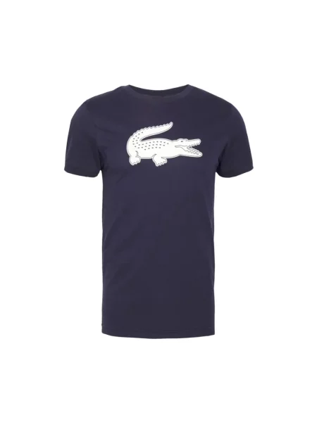 Lacoste t-shirt granatowy niebieska