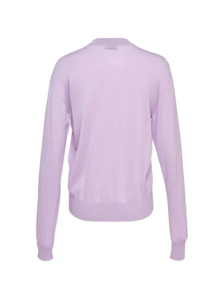 Cardigan Jil Sander tricotate violet