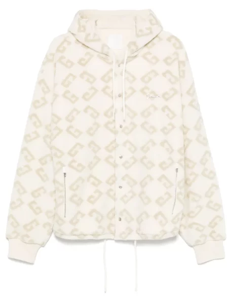 Hanorac cu glugă Givenchy alb