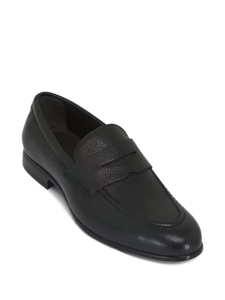 Pantofi loafer G. Brown Shoes din piele negru