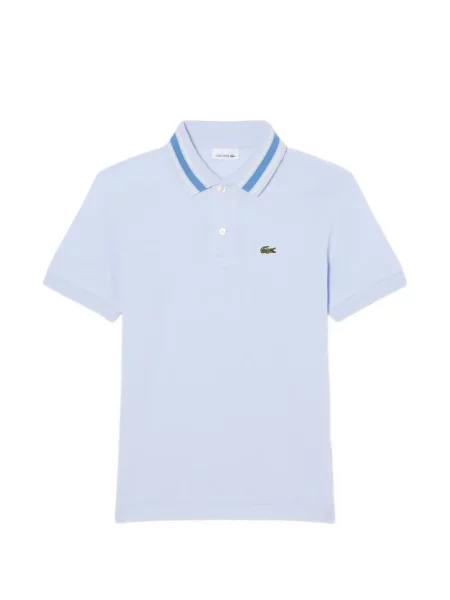 Koszulka polo dziecięca Lacoste niebieska
