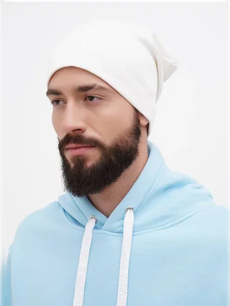 HiBrand Шапка Молочний 