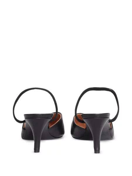 Pantofi cu toc Via Roma 15 slingback negru