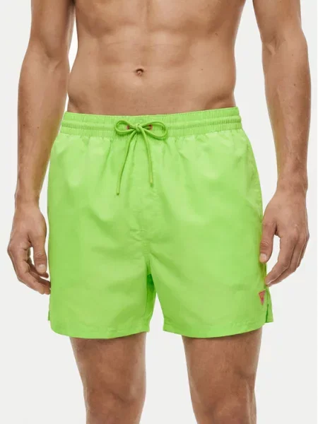 Guess Pantaloni scurți pentru înot verde