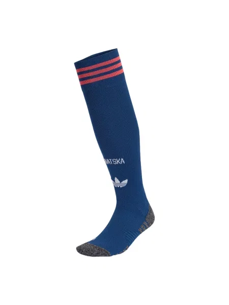 ADIDAS PERFORMANCE Αθλητικές κάλτσες Kroatien σκούρο μπλε / γκρι μελανζέ λευκό