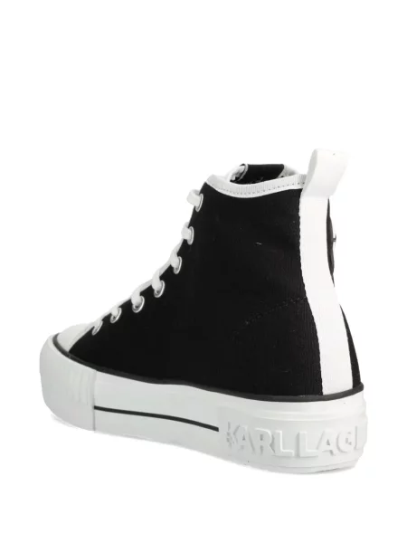 Sneaker Karl Lagerfeld autogrammal fekete