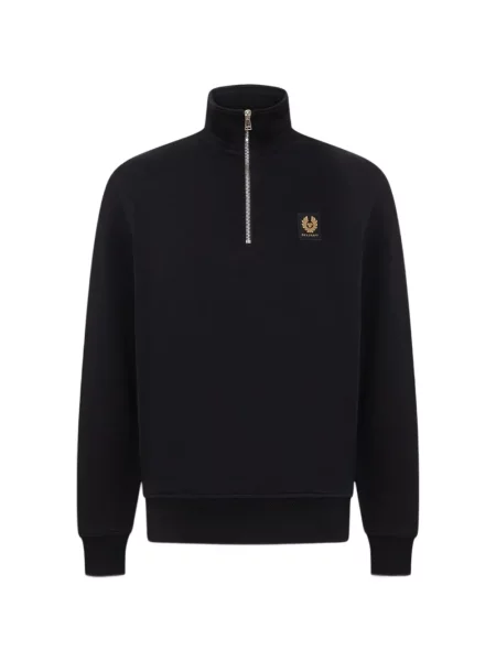 Pulover Belstaff cu autograf negru
