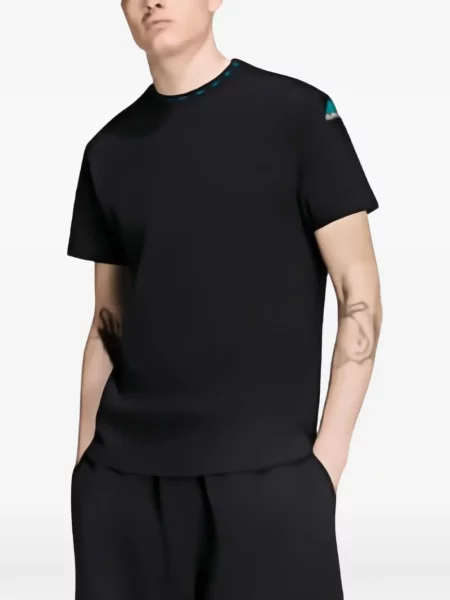 Hanorac Adidas cu autograf cu dungi alergare galben