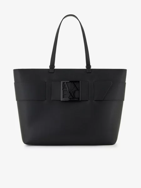 Shopper kabelka Armani Exchange čierna