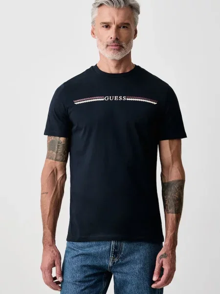 Guess T-shirt granatowa