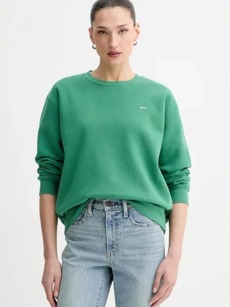 Pulover Levi's EVERYDAY SWEATSHIRT zelena