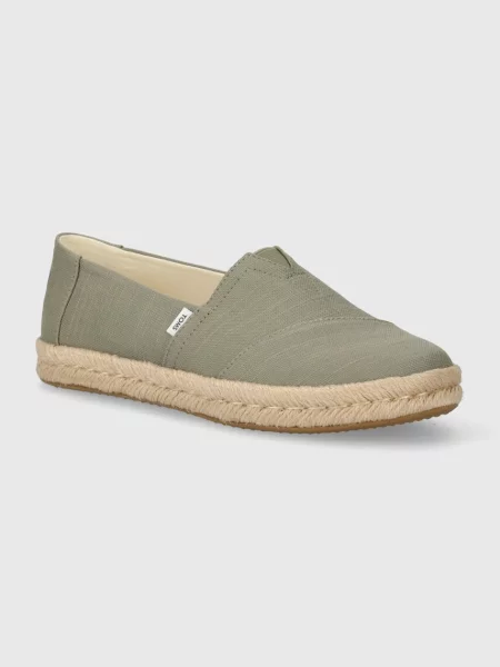 Espadrile Toms Alpargata Rope zelena