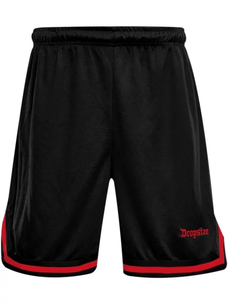 Dropsize Pantaloni roși aprins negru