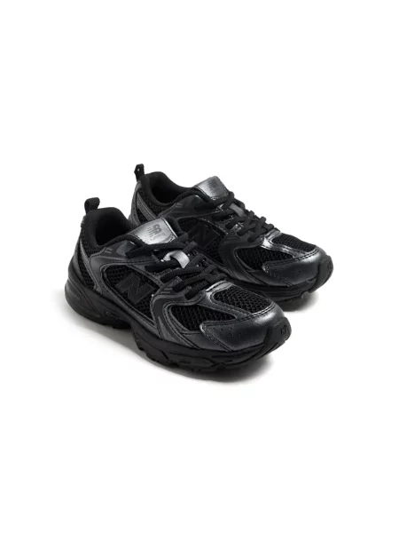Iš natūralios odos sportbačiai New Balance 530 juoda