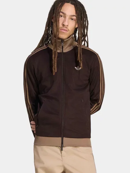 Adidas Originals hanorac cu pentru bărbați Beckenbauer maro