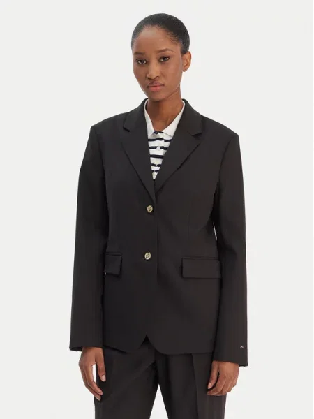 Tommy Hilfiger Marynarka Timeless czarny