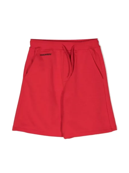 Szorty dziecięce Dsquared2 czerwone
