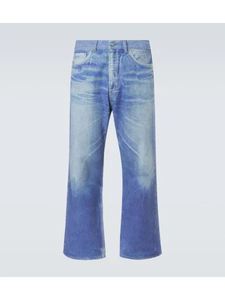 Širokih nogu traperice Our Legacy plava