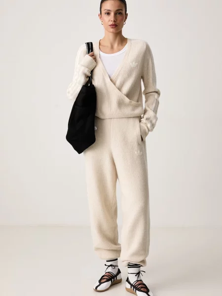 Adidas Originals sveter dámsky s prímesou vlny Adiluna Season 2 x Jennie béžová