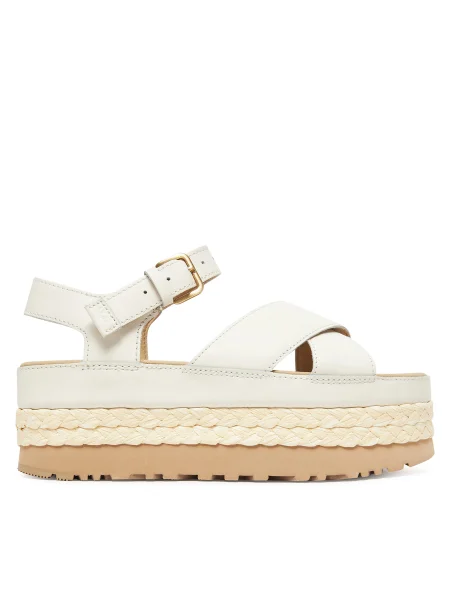 Szandál Ugg W Aubrey Ankle Strap Ekru