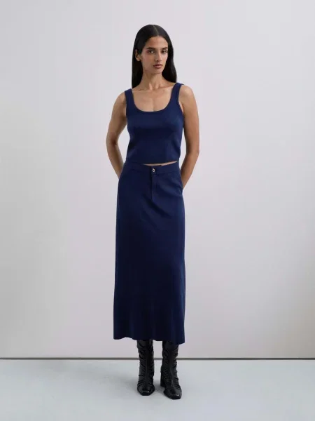 Scalpers Fustă albastru