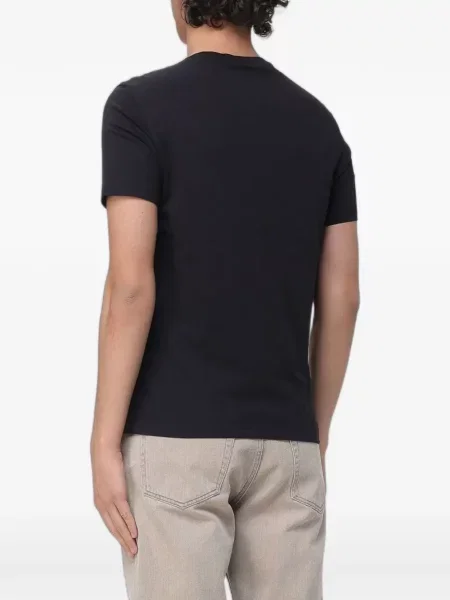 Koszulka Armani Exchange z nadrukiem czarna