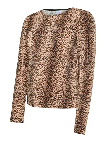 MAMALICIOUS Majica MLAURA smeđa / svijetlosmeđa crna