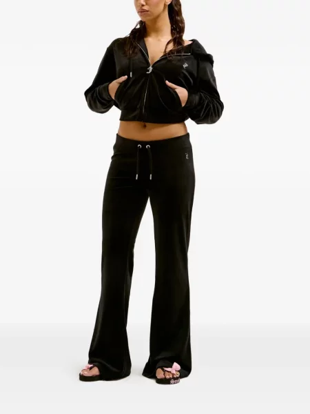 Hanorac cu glugă Juicy Couture negru