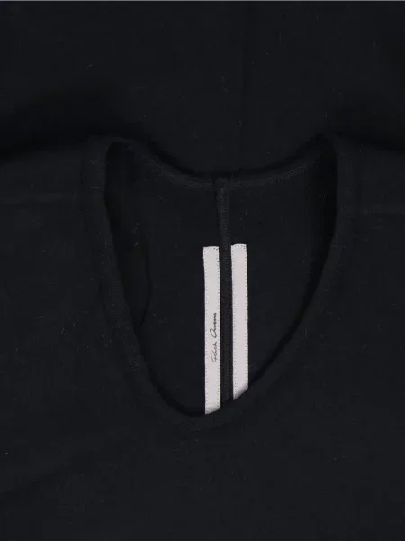 Tricou Rick Owens cu decolteu în V negru