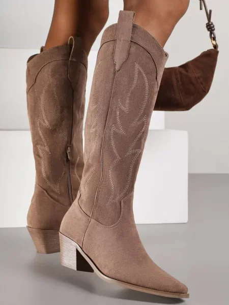 Cizme Galianna închis bej