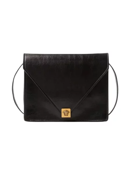 Torba Versace skórzana czarna