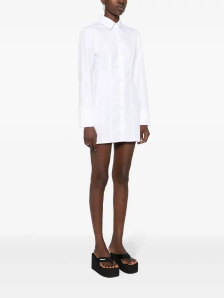 Košeľové šaty Alexander Wang biela
