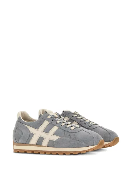 Sneakerși Hogan din piele de căprioară gri